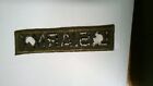 Military Patch Vintage Vietnam Era Od Green Us Army Name Tape  3
