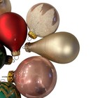 Vintage Random Glass Christmas Tree Ornaments   lot Of 13 