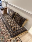 Afghan Toshak Mattress Covers   Toshak Cover  Majlis Cover  Brown Toshak