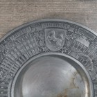 Vintage Decorative Anton Schreiner Nabburg Asn German Bavarian Pewter Wall Plate