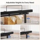 Full Adjustable Bed Frame With Massage  Ergonomic Head   Foot Incline usb Ports
