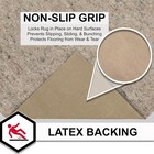 Mohawk Home 9  X 12  Rectangular Rug Pad  3 8  Thick With Latex Rubber Gripper