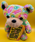 Grateful Dead Bean Bear - By Liquid Blue -  mind Bender  Bear - Nwt - Rare