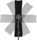 Godox Fw 30 X 120cm 12 x 47  Strip Bowens Mount Softbox With Honeycomb Grid