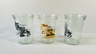 Welch s Vintage Tom   Jerry Jelly Drinking Glasses Jars 1990 - Lot Of 3