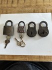 Corbin Ironclad Six Levers Padlock Antique W  Key  Yale Padlocks  Corbin Padlock