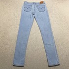 Levi s 711 Jeans Womens Sz 29 Blue Denim Medium Wash Mid Rise Skinny