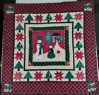 Peace In The Country Quilted Panel Cut Sew Craft Wall Hang Christmas Farm Decor