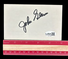 Nasa Mercury Astronaut John Glenn Hand Signed Autographed 3x5 Index Card Jsa coa
