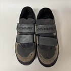 Specialized Mountain Bike Shoes Navy Grey Suede Mesh Spd Cleats Eu 36