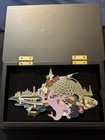 Disney Wdw Four Parks Epcot Figment Dreamfinder Pinocchio Super Jumbo Pin In Box