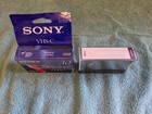 2 Sony Vhs-c Camcorder Video Cassette 30 Minutes Tc-30vhgf 1 Sealed 1 Used Tapes