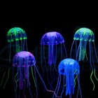Glowing Effect Jellyfish Aquarium Decoration Fish Tank Luminous Ornament Gifts