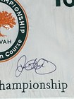 Rory Mcilroy Signed 2012 Pga Championship Kiawah Pin Flag Autographed Jsa Coa