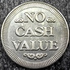 Car Wash Carwash - No Cash Value Service Token 25mm  c1428 