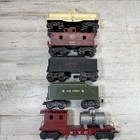 Marx O Gauge Freight Car Lot Nyc Caboose Us Army Allstate Tin Plastic 
