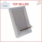 Ideal Pet Products Designer Series Plastic Pet Door With Telescoping Frame  Medi