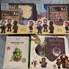 Huge Crochet Knitting Lot With Kits Needles Hooks