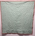 Ohio Star Christmas Colors Quilt - Red  Green And White - Handmade - New  71 