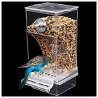 Automatic Bird Feeder no_mess Bird Feeder For Cage transparent Food 