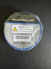 Pvc Electrical Tape Blue 0 18mm Thick 19mm X 18m Rolls 4 Pack T3 4eb