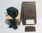 Vintage 1980 Electronic Calculator Sharp El-215 With Ea-17e Ac Adapter Works  
