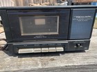 Vintage Realistic Scp-30 Stereo Cassette Deck Wood Grain Finish  for Repairs 