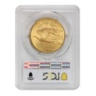 1908  20 Gold Saint Gaudens Double Eagle Pcgs Ms66 No Motto Pq Approved Coin