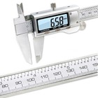 6inch Stainless Steel 150mm Vernier Caliper Digital Caliper Measure Tool Us