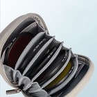 8 Slots Camera Lens Filter Case Bag Dustproof  Storage Organizer Pouch Wallet D
