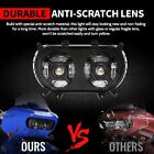 127w Dual Led Headlight Headlamp Projector Hi lo Beam For Road Glide 2015-2023