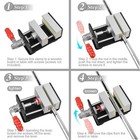 Quick Shaft Clamp Golf Club  Black Ash