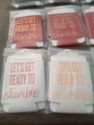 12 Can Koozie Lot Beer  soda Bottle can Holders