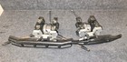 Losi Lst Lst-2 Xxl Front Rear Aluminum Bulkhead Pin Braces W Diffs    Cvd s Rare