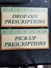 Pair  2  Prescription Pharmacy Sign