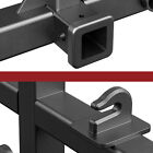 3 Pt Trailer Hitch 2  Receiver W 3 4  Hay Spear Holes   Bucket Hooksfor Cat 0  1