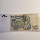 1968 Sweden 10 Kronor Banknote Note Bill Currency 