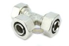 Rapidair Maxline Compressed Air Piping 3 4  Tee M8011 Fitting Max Line Rapid Air