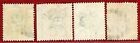 Hong Kong  32-35  Qv  Surcharged  Used  Scv  465 