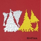 Christmas Tree Metal Cutting Dies Craft Stencils Diy Scrapbook Album Decorative 
