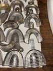 Vintage Metal Dental Impression Trays Molds Lot Of 39