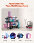 Vevor Home Gym Workout Equipment Organizer Yoga Mat Storage Weight Rack Dumbbell