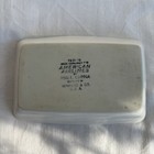Vintage Hall American Airlines White Ceramic Rectangular Dish Tray 6 5 In X 4 In