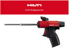 Hilti Cf-ds 1s Foam Dispensing Gun Polyurethane Applicator Dispenser Tool 1 Pc
