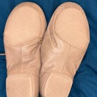 Bloch Tan Leather Split-sole Jazz Shoes     Size 5
