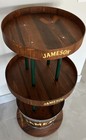 Jameson Irish Whiskey 3 Shelf Barrel For Liquor 43 Inch Height 21 Inch Wide