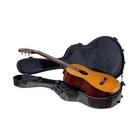Crossrock Ultra-light Fiberglass Flamenco Classical Guitar Case 4 4 Full Size