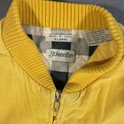 Vintage 80s St  John   s Bay Yellow Corduroy Vest Mens Xl Quilted Lining Vtg 1980s
