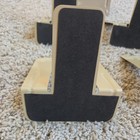 Classic Beige Metal Bookends Library Desk Organizer Holder - Set Of 4   1 