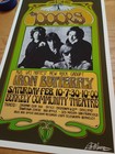 The Doors Concert Poster 2nd Print Berkeley Theatre 1967 Iron Butterfly